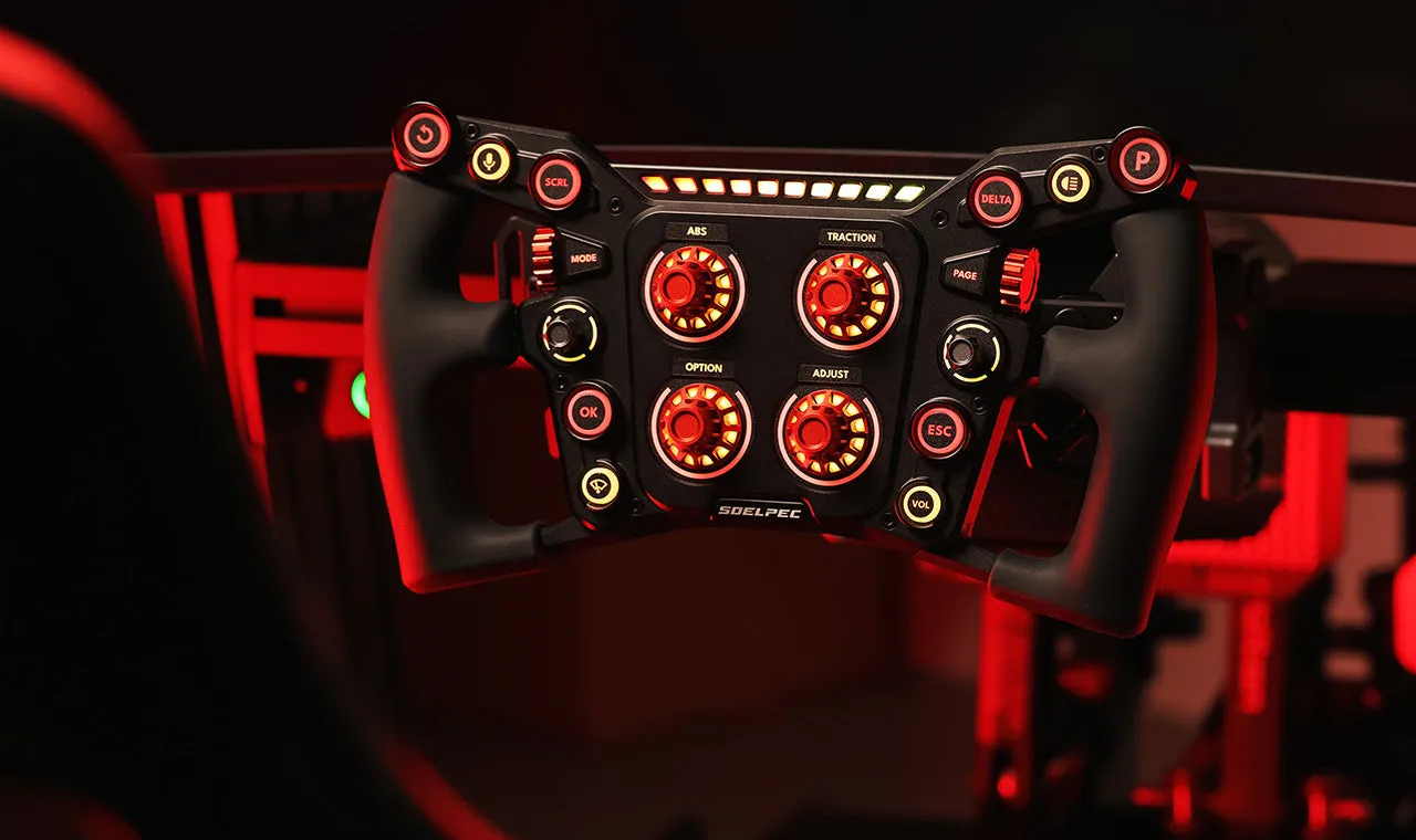 SOELPEC Terra LX Sim-Lenkrad 297 mm RGB