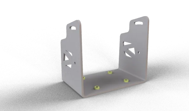 CoffeeRacer DD Side Mount Lenkradhalterung Schwarz