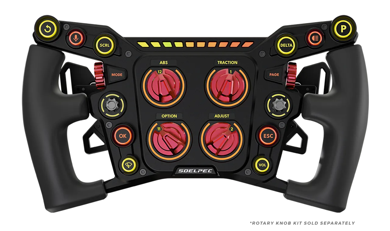 SOELPEC Terra LX Sim-Lenkrad 297 mm RGB
