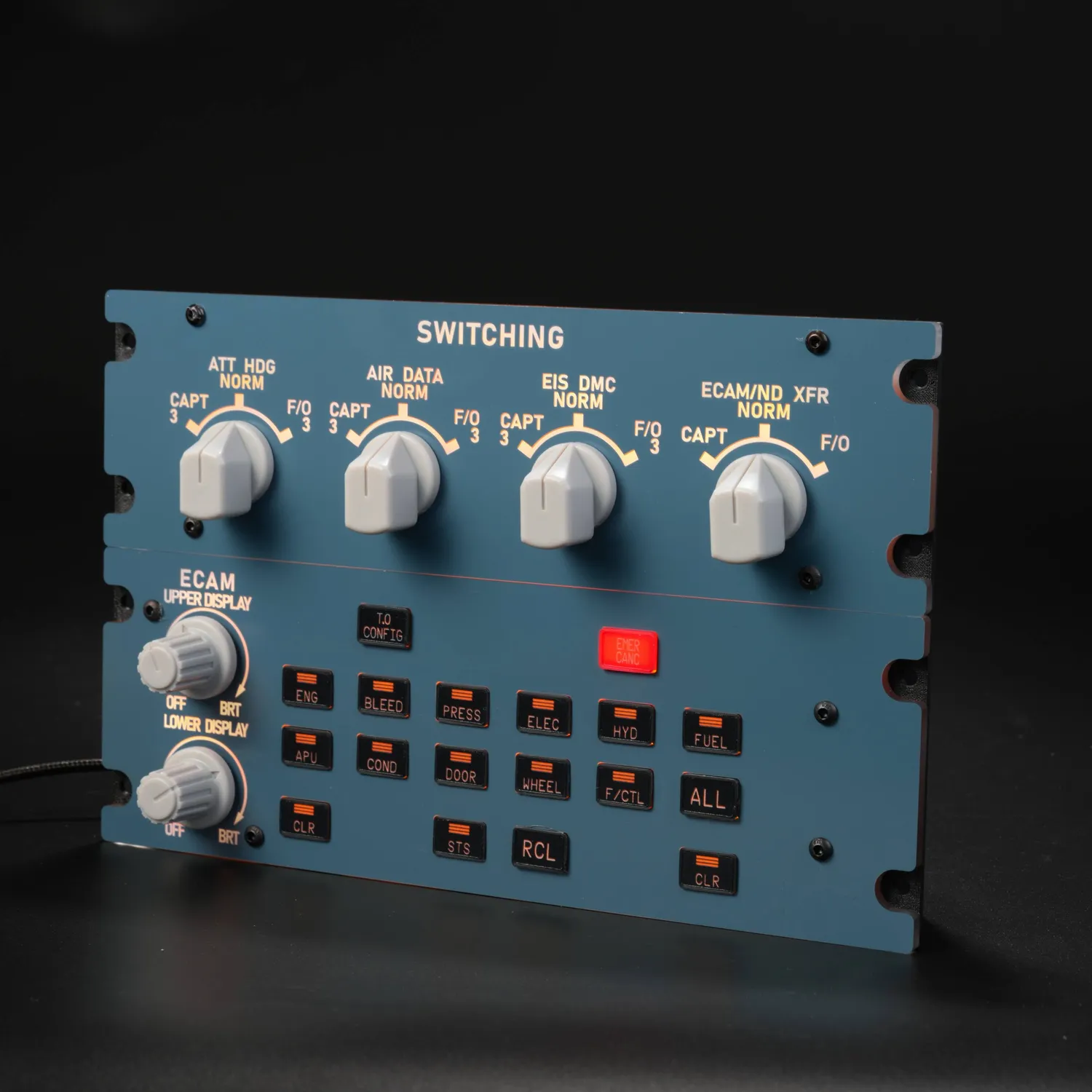 Rowsfire A109 A320 ECAM-Panel 1:1