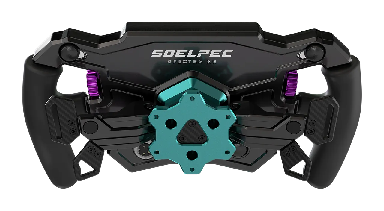 SOELPEC Spectra XR Lenkrad 302 mm mit 5 Zoll Touchdisplay