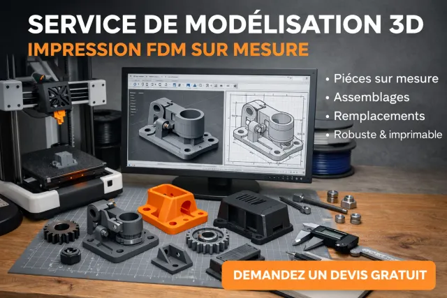 FIGURINE 3D Modellierung FDM Service STL-Datei