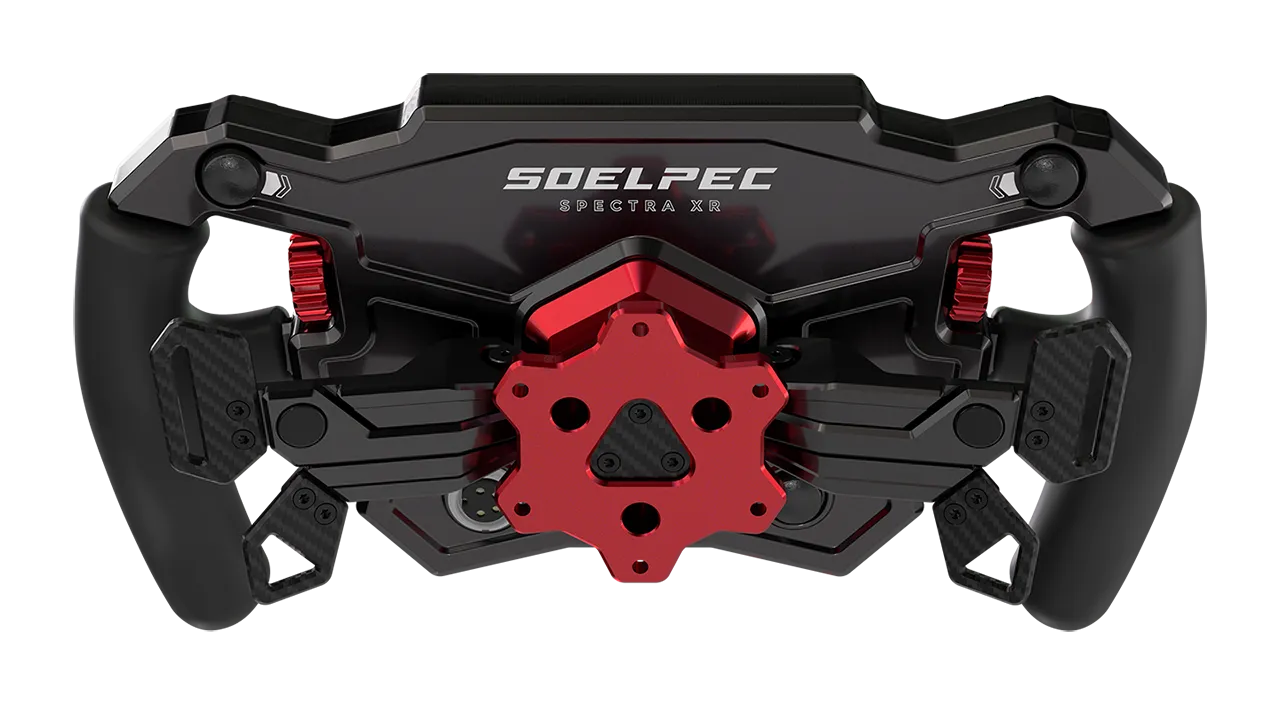 SOELPEC Spectra XR Lenkrad 302 mm mit 5 Zoll Touchdisplay