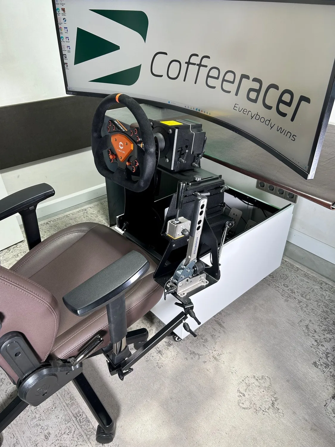 CoffeeRacer Shifter Handbrake Mount Halterung