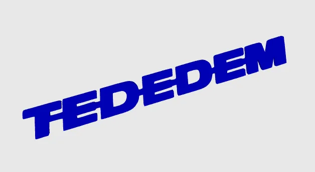 FIGURINE TEDEDEM Deko-Logo 32cm unbeleuchtet