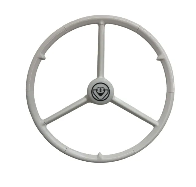 FIGURINE Volant 3 branches Volant 50 cm Blanc V8 SCANIA Lenkrad, 3D-Druck