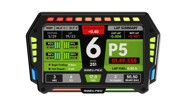 SOELPEC XR-7 Touch Display 6,8 Zoll RGB