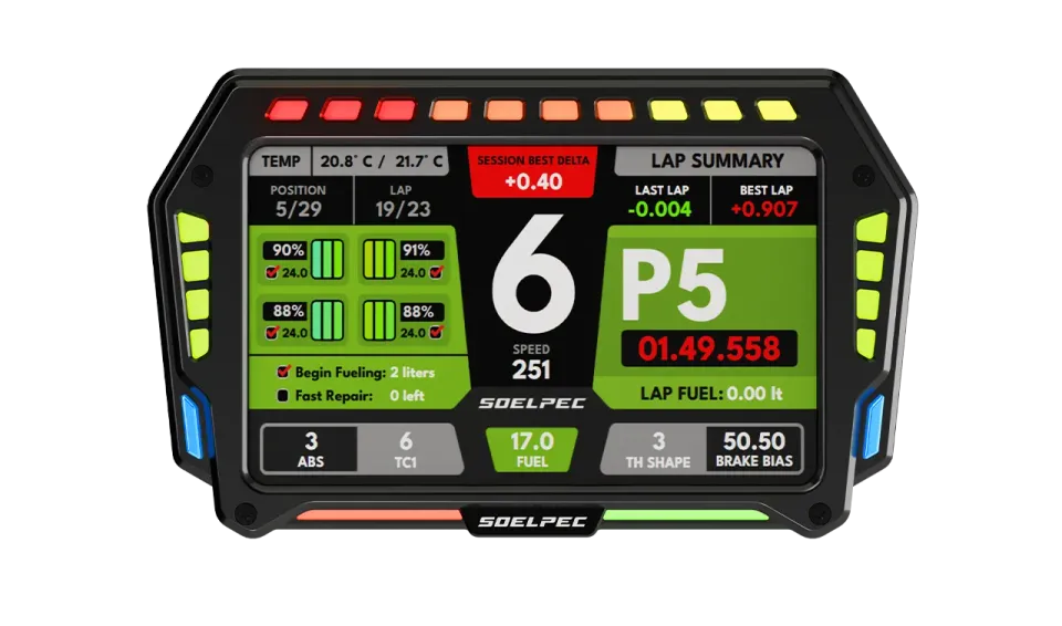 SOELPEC XR-7 Touch Display 6,8 Zoll RGB