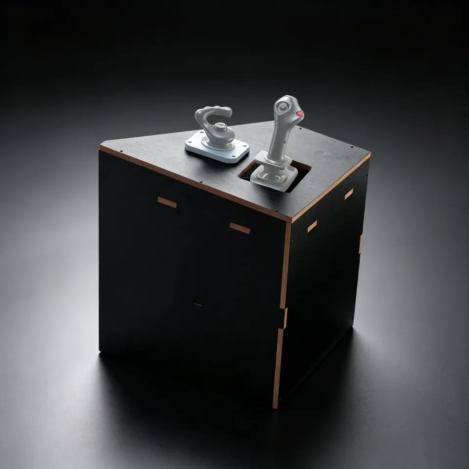 Rowsfire A221 A320 Joystick Handradständer MDF 1:1