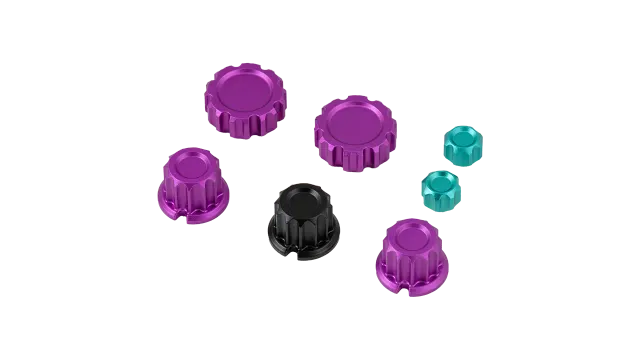 SOELPEC Spectra Aluminium Drehregler Set eloxiert