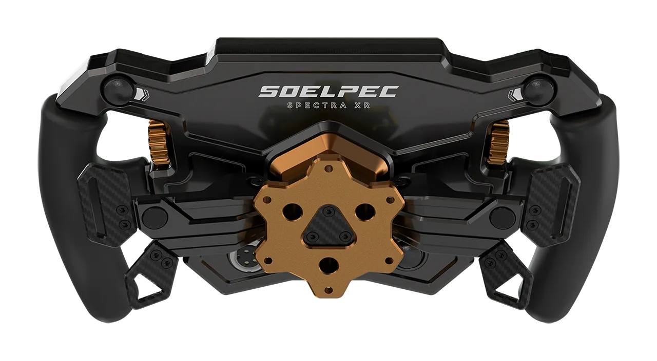 SOELPEC Spectra XR Lenkrad 302 mm mit 5 Zoll Touchdisplay