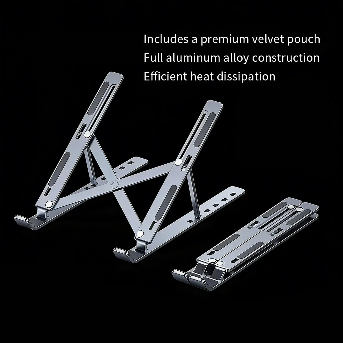 Rowsfire Schreibtischständer Aluminium klappbar 300 g