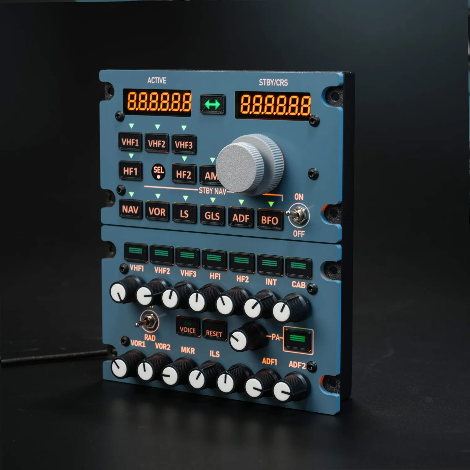 Rowsfire A111 A320 Funk- und Audiopanel 1:1