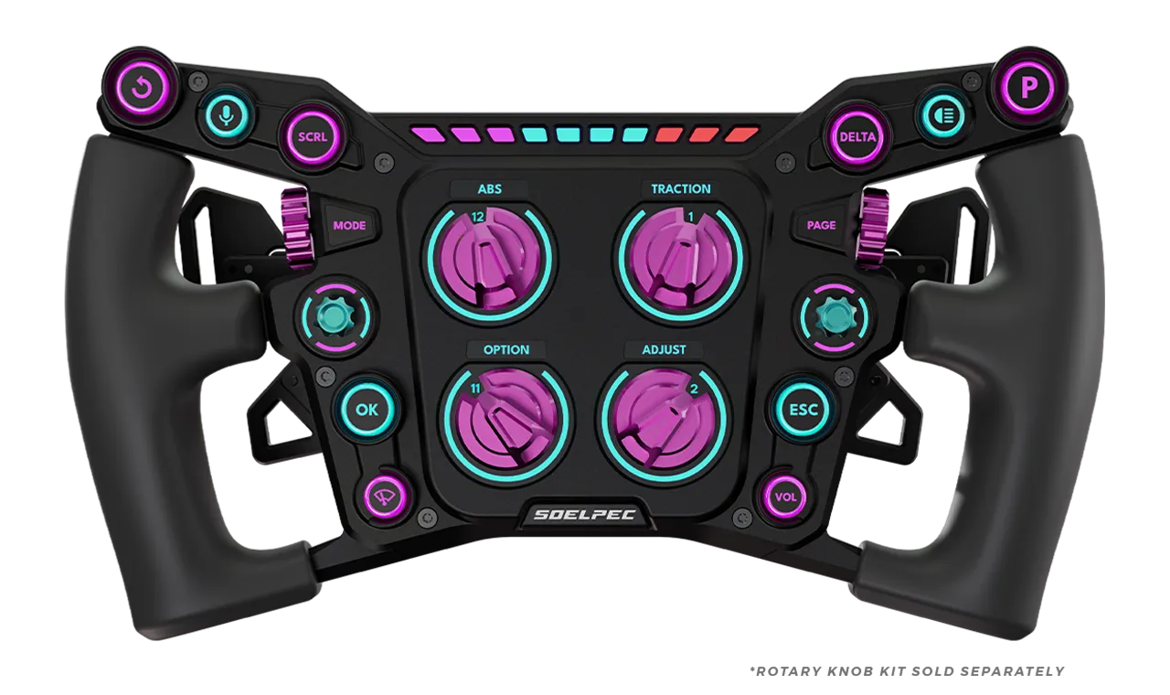SOELPEC Terra LX Sim-Lenkrad 297 mm RGB