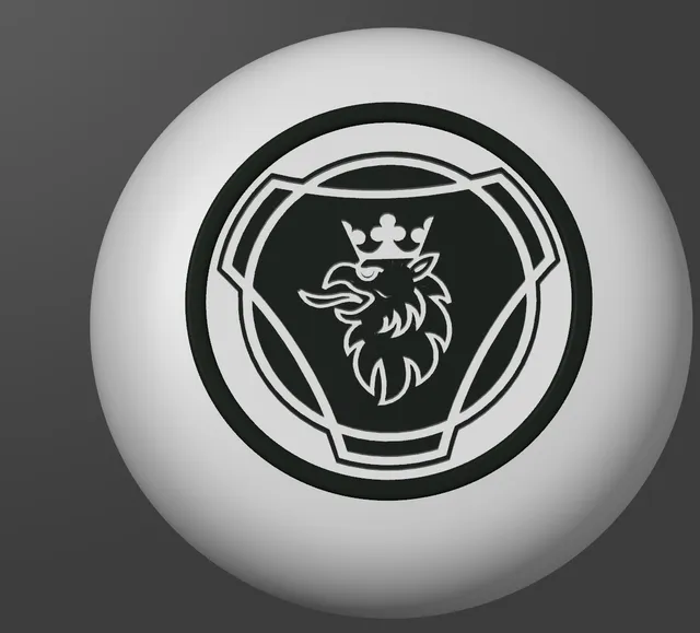 FIGURINE Nabendeckel Sim-Lenkrad Logo