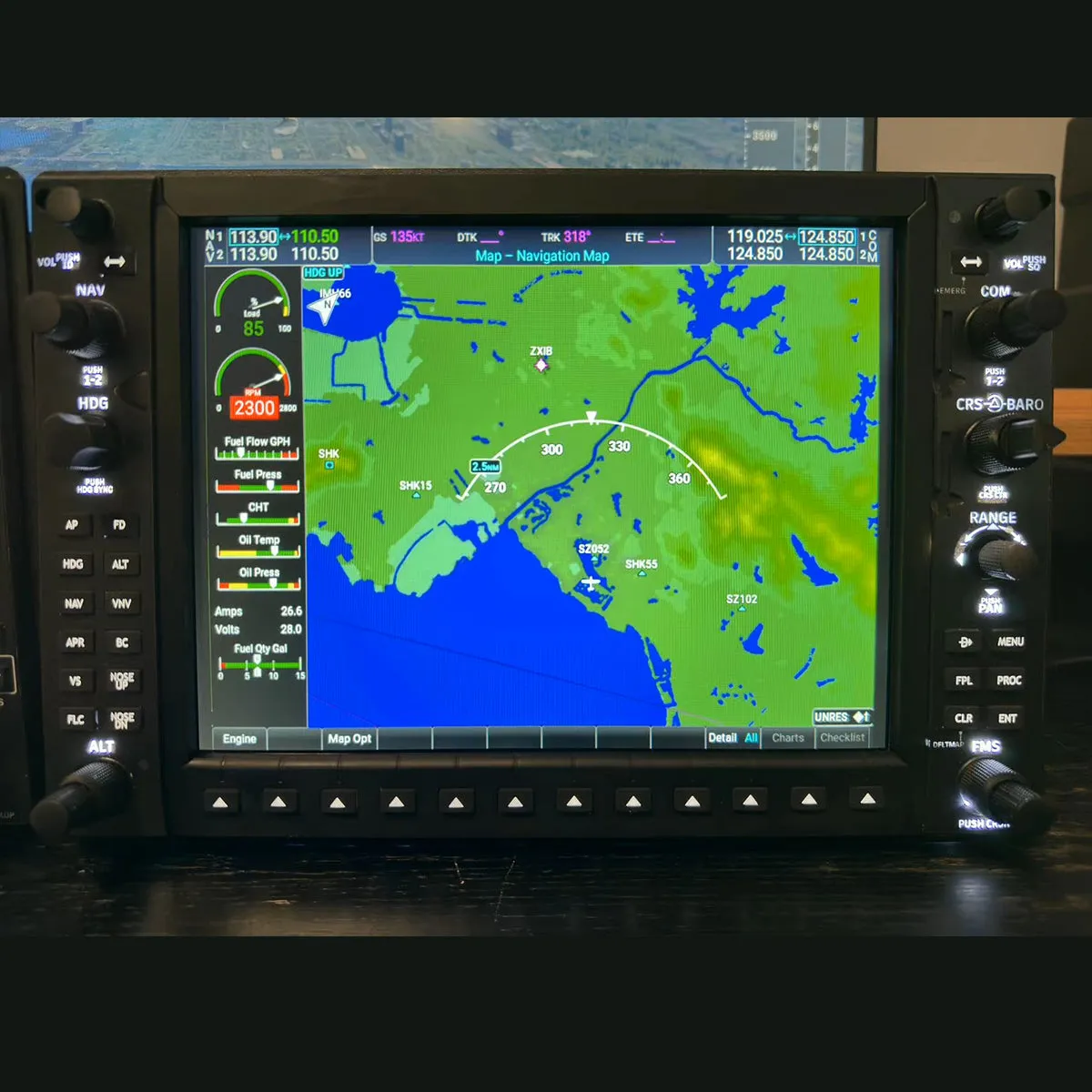 Rowsfire D105 G1000 NXi Panel-Set PFD MFD 1:1