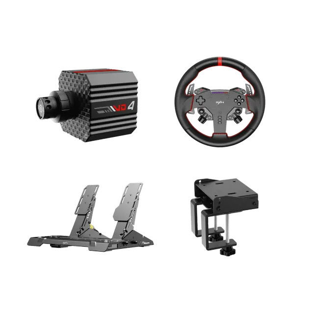 PXN VD4 Lenkrad Bundle 4 Nm Direct Drive PC