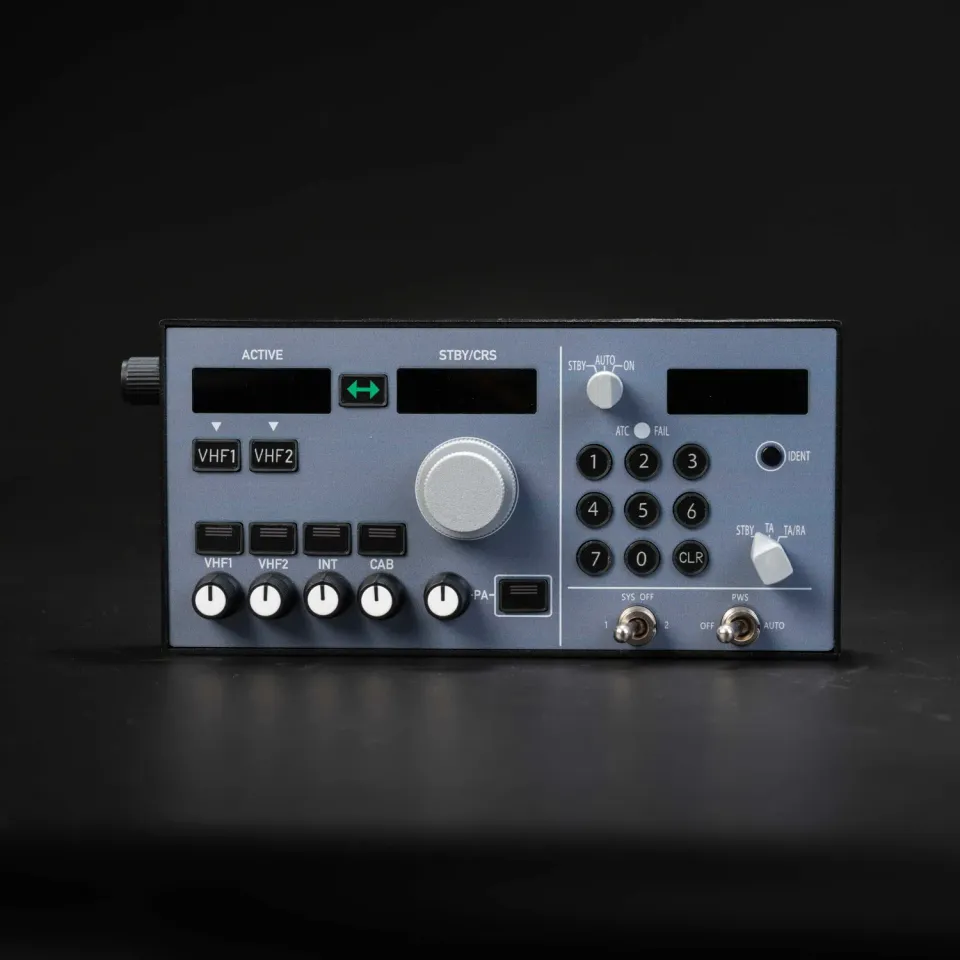 Rowsfire A105 V3.0 RMP ATC-Panel beleuchtet A320