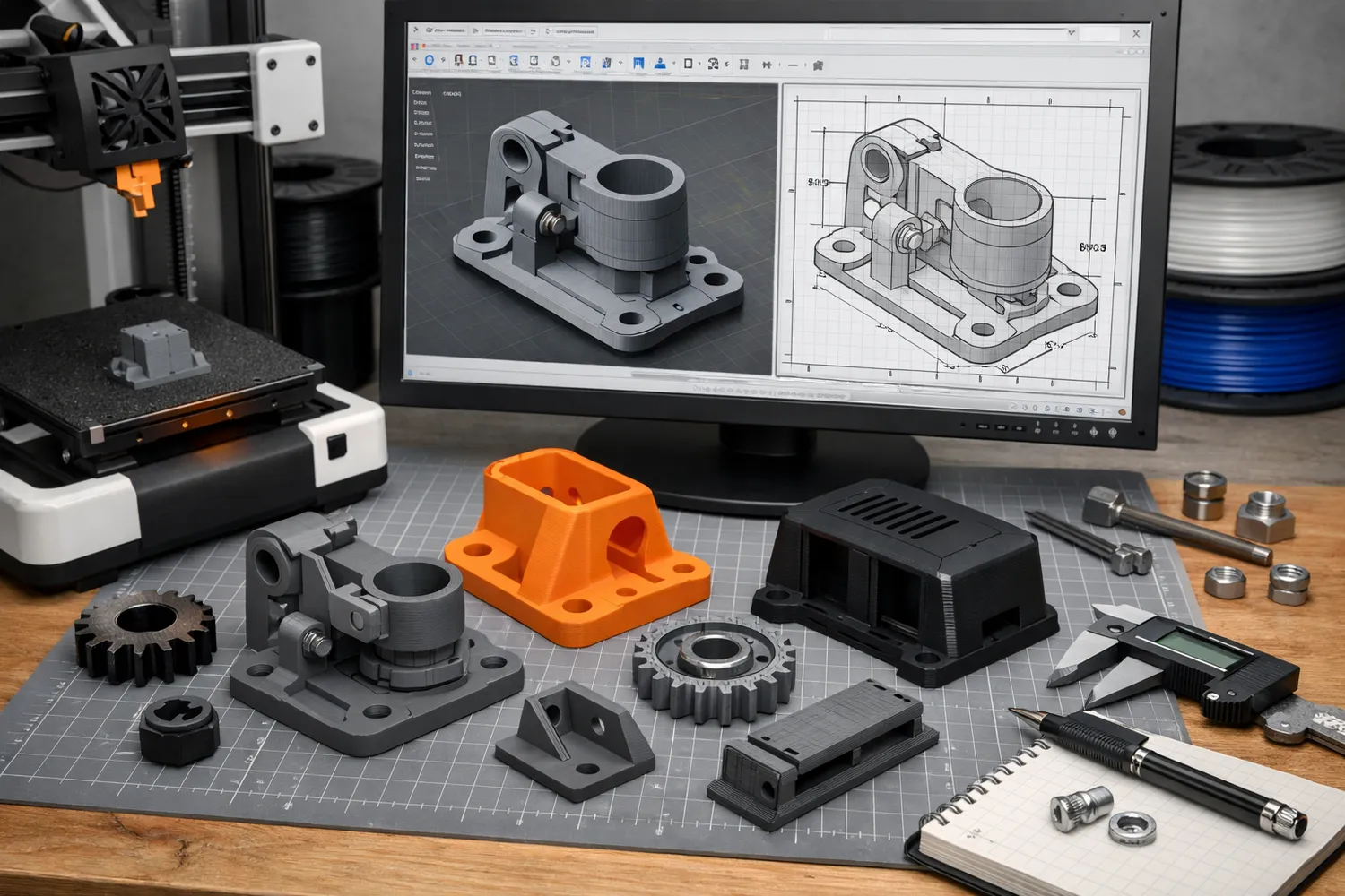 FIGURINE 3D Modellierung FDM Service STL-Datei