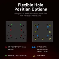 PXN Z9 Befestigungsklemme für Wheelbase bis 7 cm