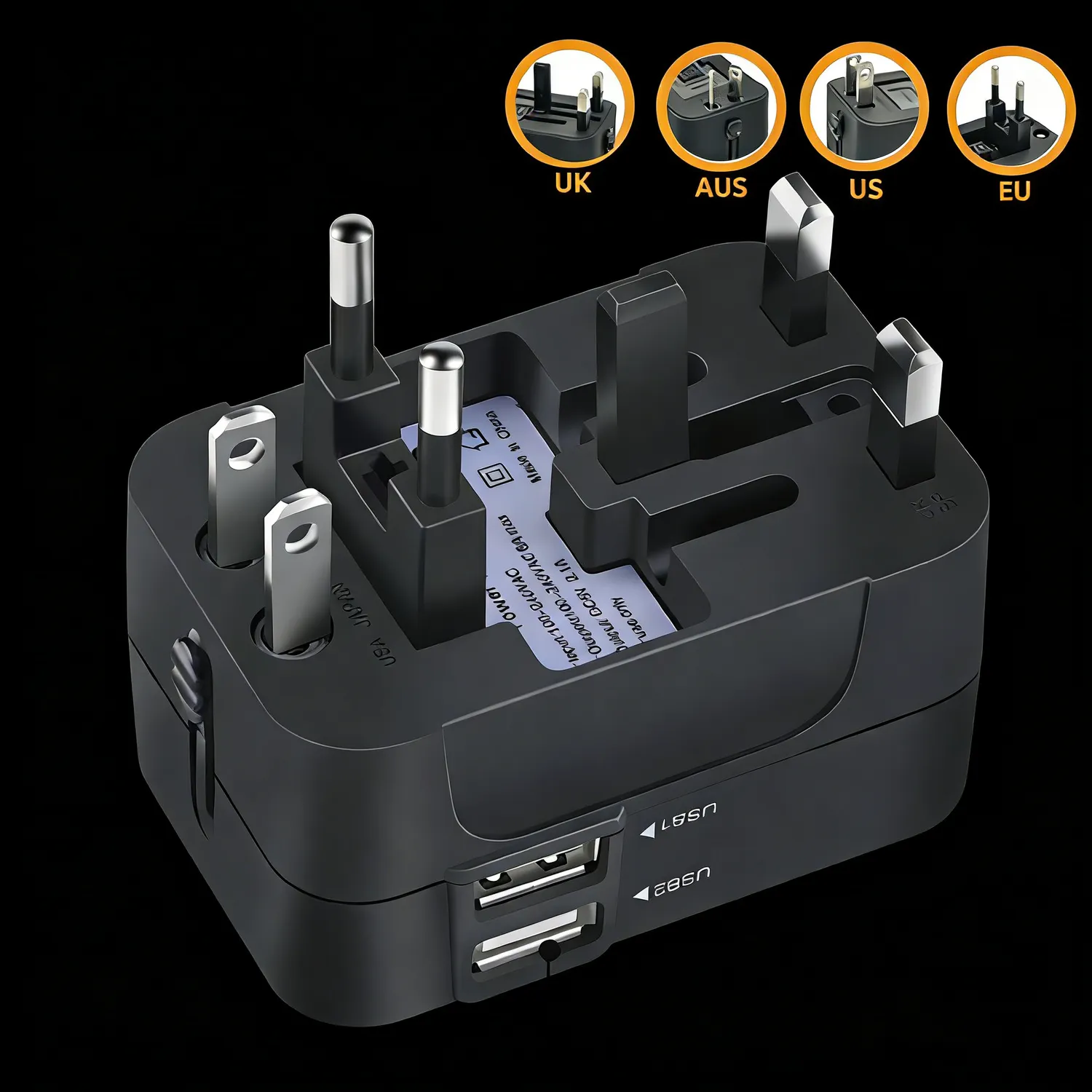 Rowsfire USB-Hub 13-Port USB 3.0 mit Netzteil