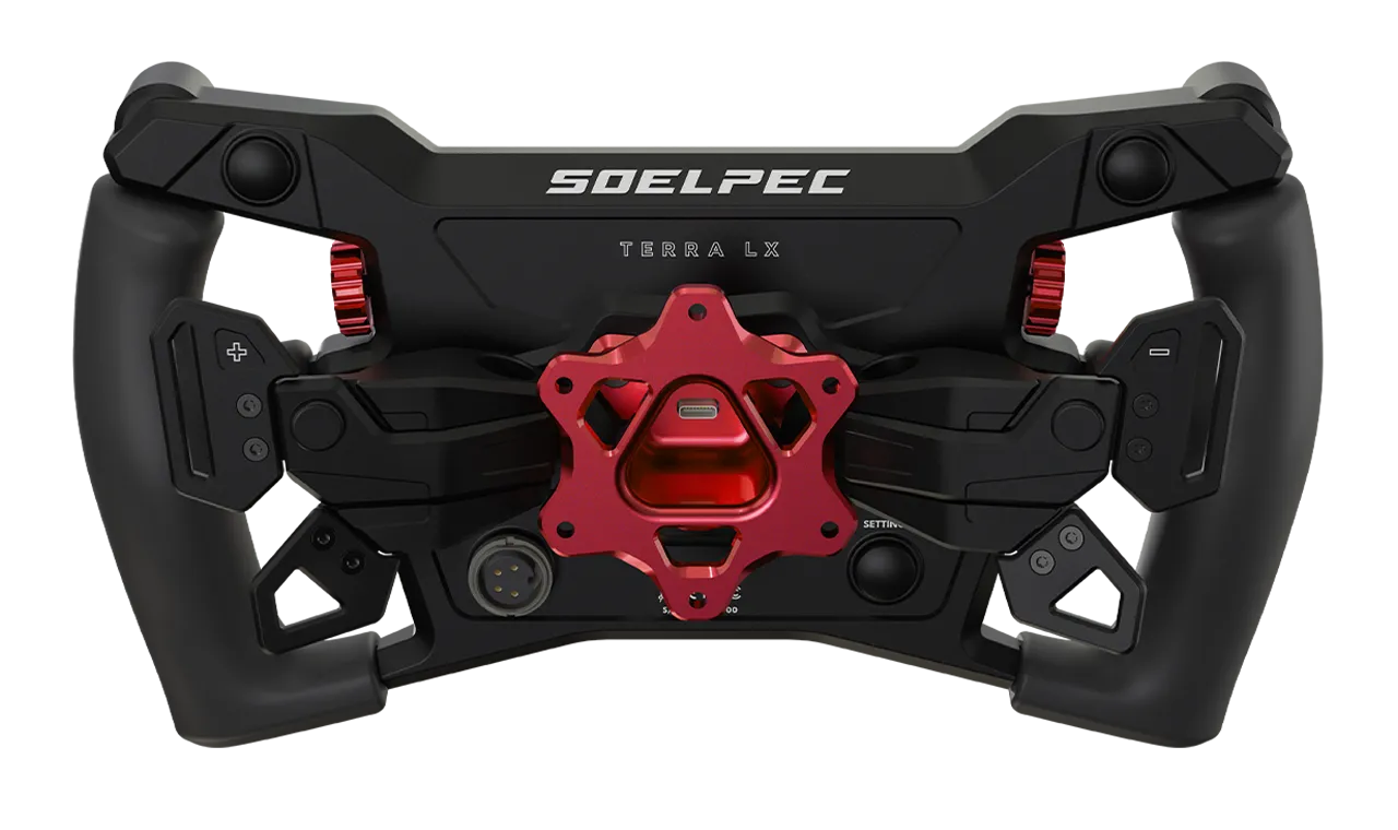 SOELPEC Terra LX Sim-Lenkrad 297 mm RGB
