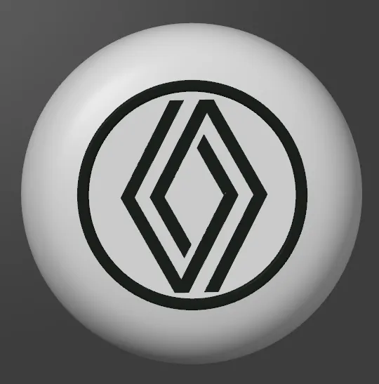 FIGURINE Nabendeckel Sim-Lenkrad Logo