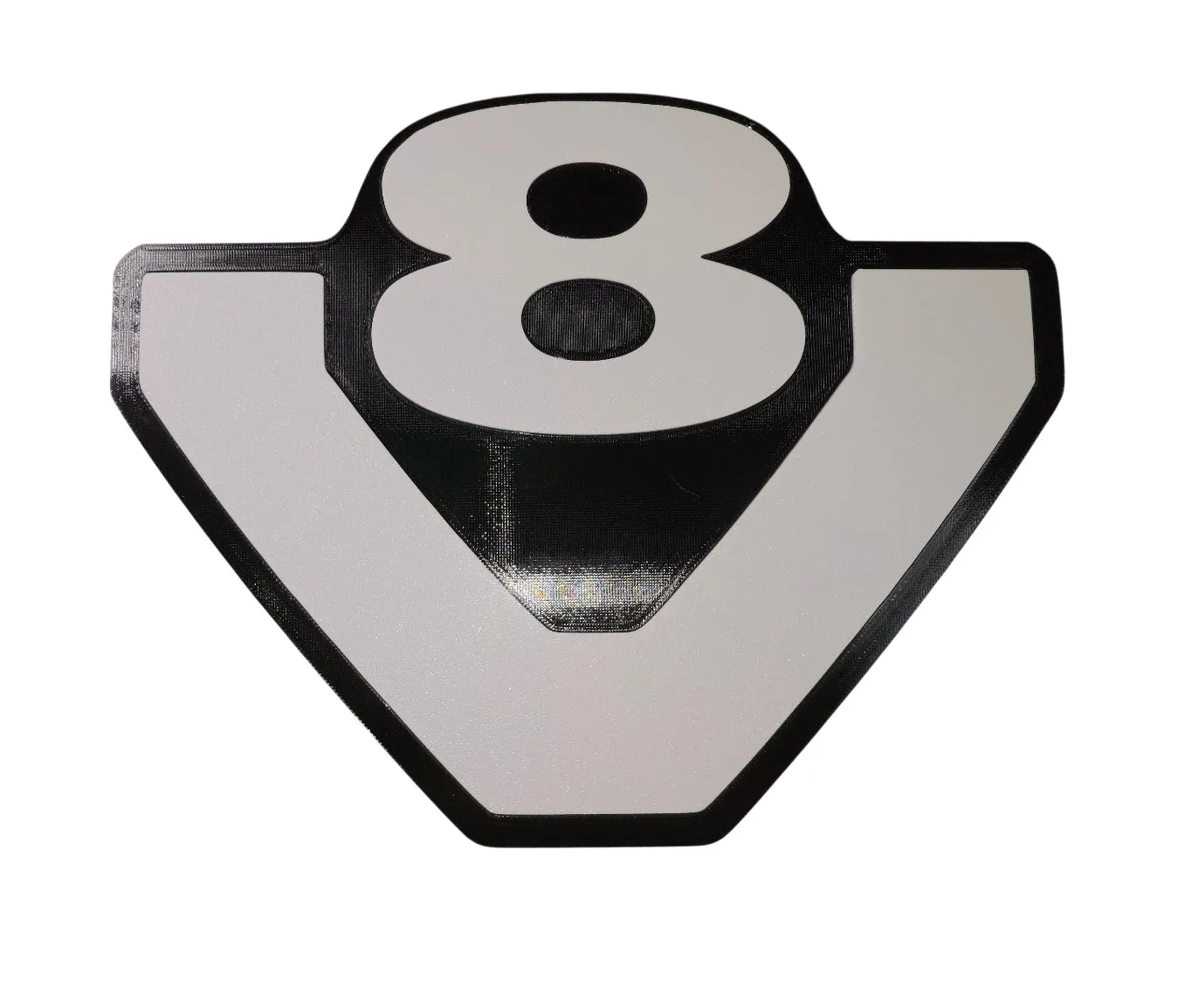 FIGURINE V8 Deko-Logo Premium