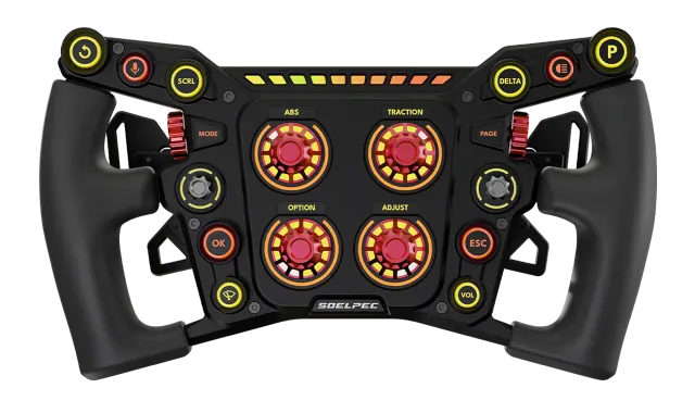 SOELPEC Terra LX Sim-Lenkrad 297 mm RGB