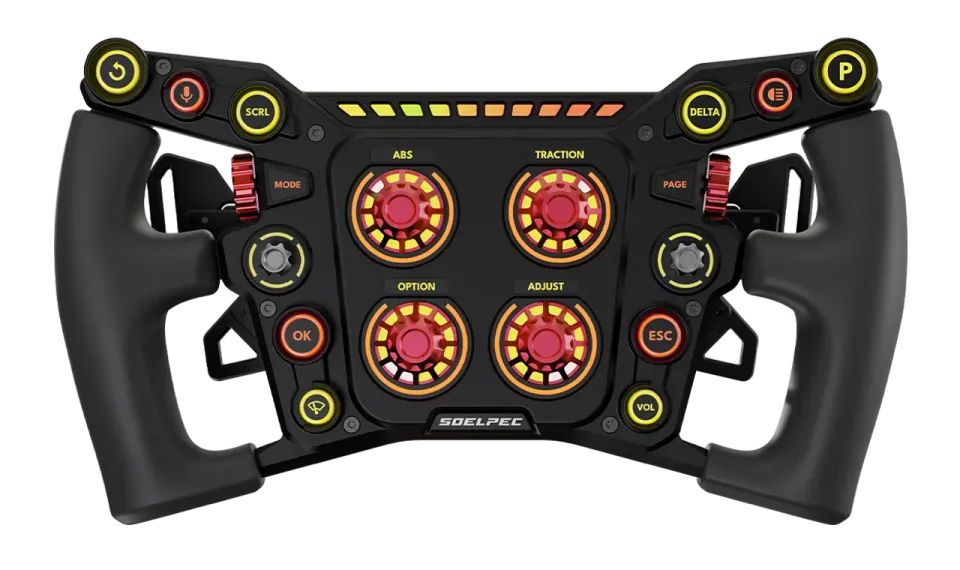 SOELPEC Terra LX Sim-Lenkrad 297 mm RGB