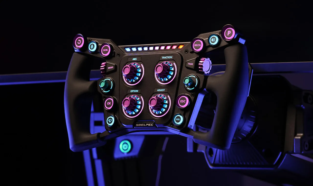 SOELPEC Terra LX Sim-Lenkrad 297 mm RGB