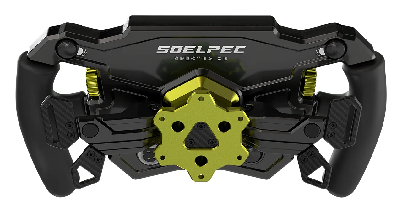 SOELPEC Spectra XR Lenkrad 302 mm mit 5 Zoll Touchdisplay