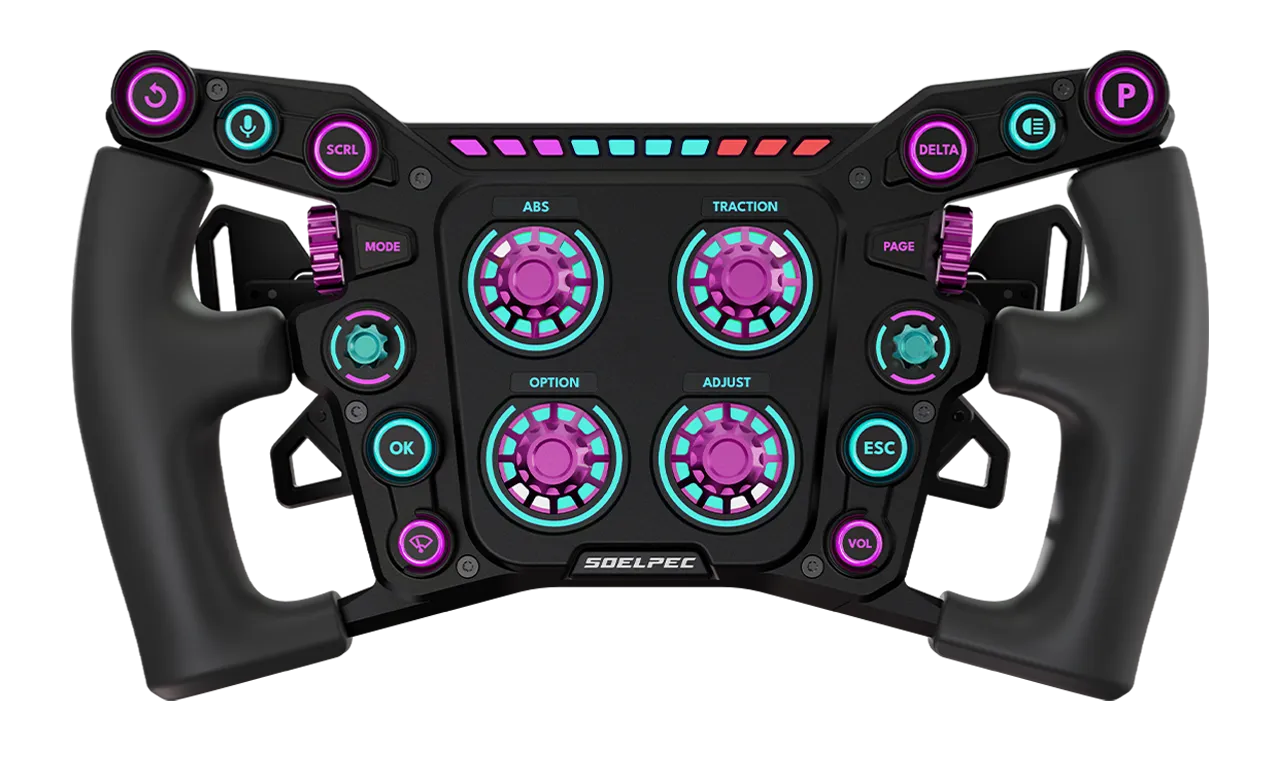 SOELPEC Terra LX Sim-Lenkrad 297 mm RGB