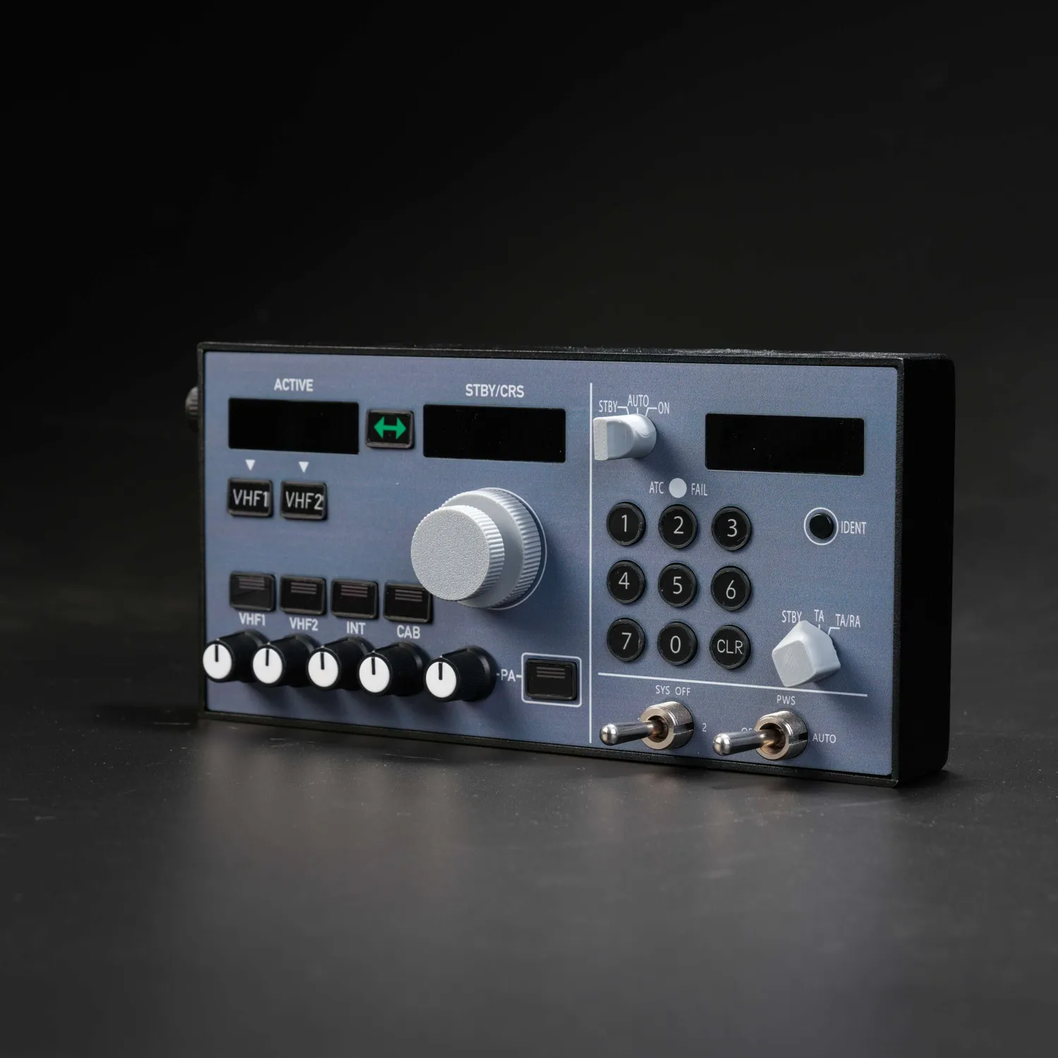 Rowsfire A105 V3.0 RMP ATC-Panel beleuchtet A320