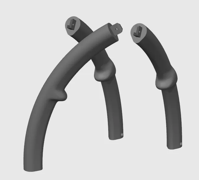FIGURINE Contour aux détails repose pouce Lenkrad, 3D-Druck